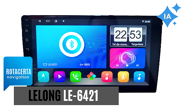 Atualização Gps Central multimidia Lelong LE 6321 Android