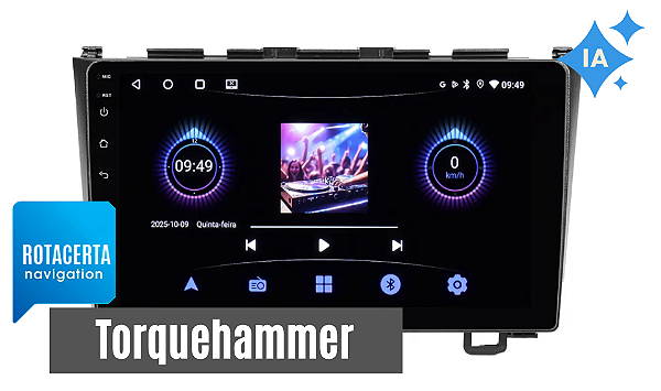 Atualização GPS Multimídia Torquehammer - iGO Android 2026