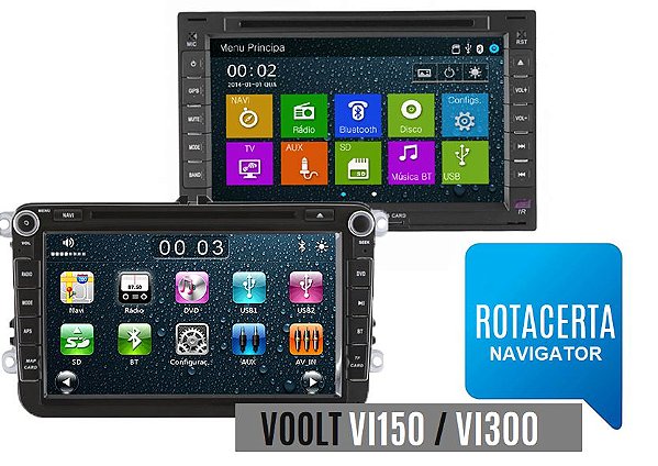 Navegador iGo Para Central Voolt Plataforma VI300 / Vi150