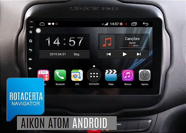 Atualização Gps Central Aikon Atom Android  X10 / X2 / X09 / X7 / X6