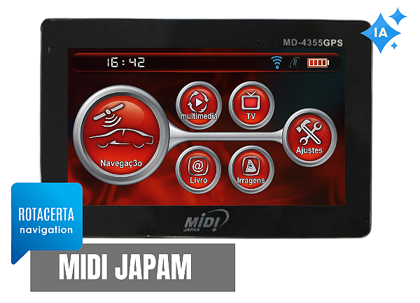 Atualização Gps Midi Japan / Navegador iGo Completo 2026