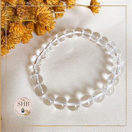 Pulseira de Cristal da Rocha