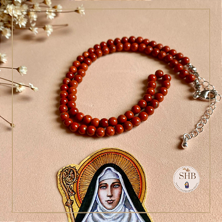 Choker - Jaspe Vermelho