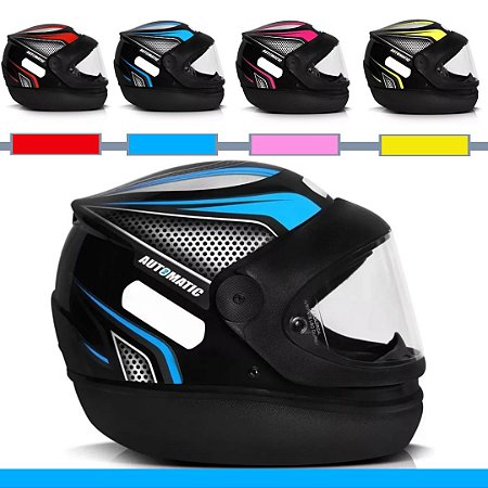 Capacete Moto Fechado Automático Fw3 San Marino Selo Inmetro