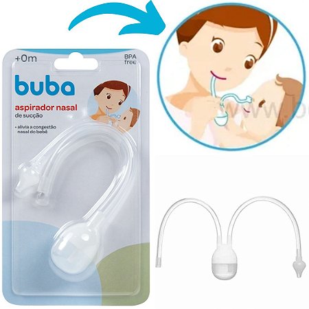 ASPIRADOR NASAL DE SUCCAO - BUBA