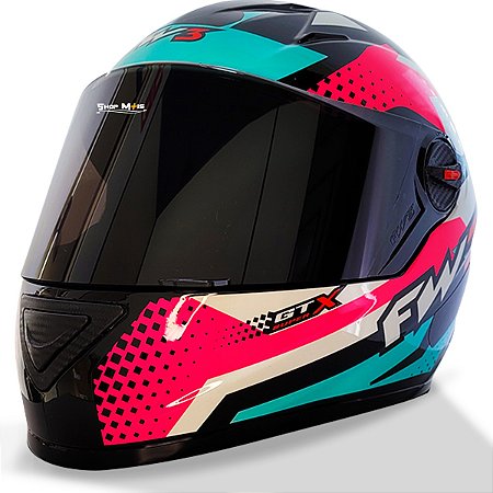 CAPACETE GT SUPER FW3 + VISEIRA BLACK