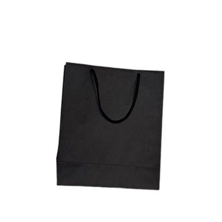 Sacola Cor Preta Medida 10 x 10 x 12 cm