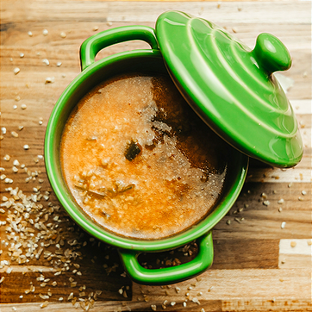 CANJIQUINHA COM BACON E COUVE