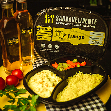 FRANGO CREMOSO COM MILHO VERDE