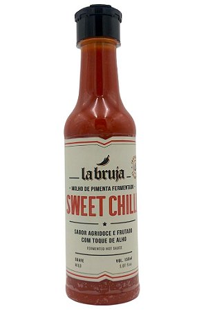 Molho de Pimenta LaBruja Dedo-de-Moça Sweet Chilli 150ml