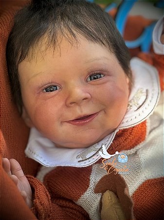 Bebê reborn kit Sebastian