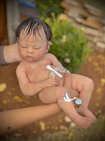Bebê Reborn em silicone Solido