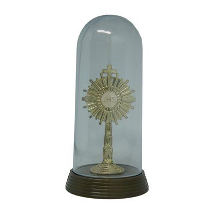 Redoma Cupula de Acrílico Ostensorio JHS Metal 15cm