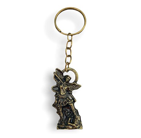 Chaveiro De São Miguel Arcanjo Metal Zamak