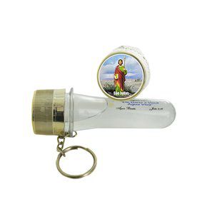 Chaveiro Aspersorio Agua Benta São Judas Tadeu