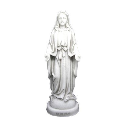 Imagem Nossa Senhora das Graças em Mármore 20cm