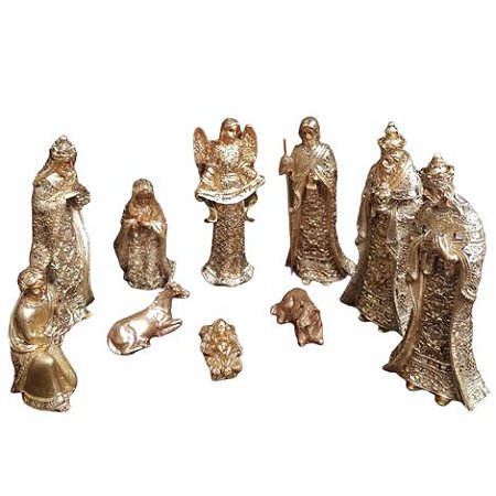 Presepio Resina Importada 10 peças 11cm