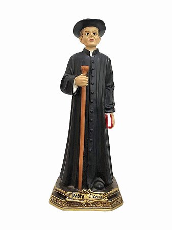 Imagem Padre Cicero Resina Importada 22cm