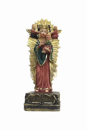 Imagem N Senhora do Perpetuo Socorro Resina Importada 9cm