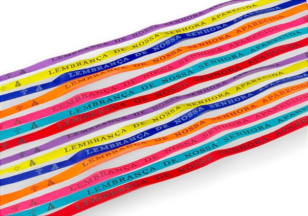 1000 Fitinha Nossa Senhora De Aparecida Colorida