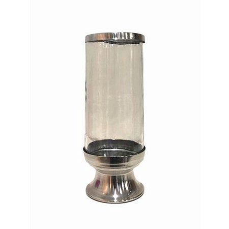 Porta Vela Vidro 20cm