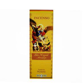 6 pacote de Incenso Varetas São Miguel Arcanjo Aroma Rosas