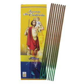 6 pacote Incenso em Varetas São Cristovao Aroma de Mirra