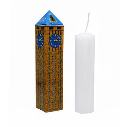 Vela Devoção 13cm Replica da Torre Santuario de Aparecida