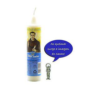 Vela Encantada São Frei Galvão 14cm