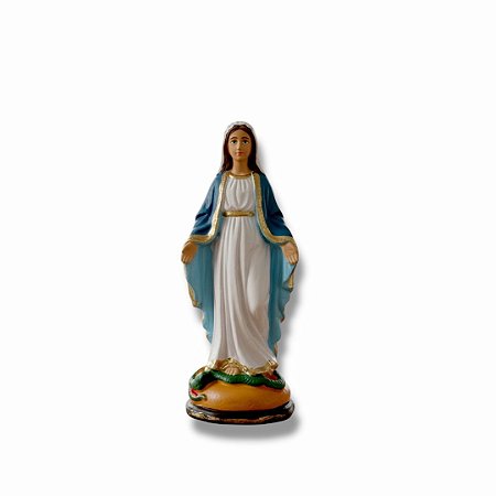 Imagem Nossa Senhora Graças 7 cm resina nacional