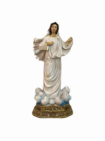 Imagem Rainha da Paz Resina Importada 17cm