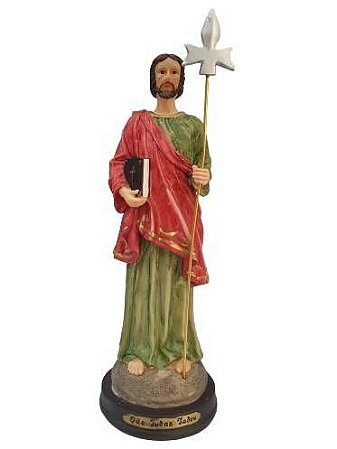 São Judas Imagem Resina Importada 30cm