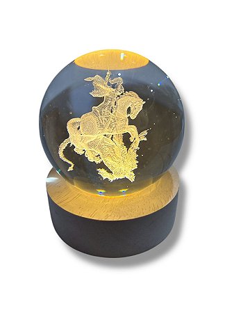 Luminaria globo São Jorge   usb