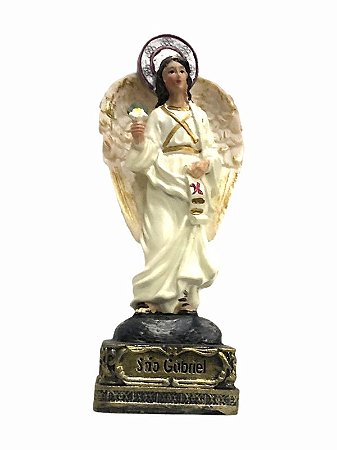 Imagem São Gabriel Arcanjo Resina Importada 9cm