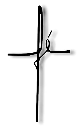 Adesivo Para Carro Fé Dupla Face G Preto 16x10cm