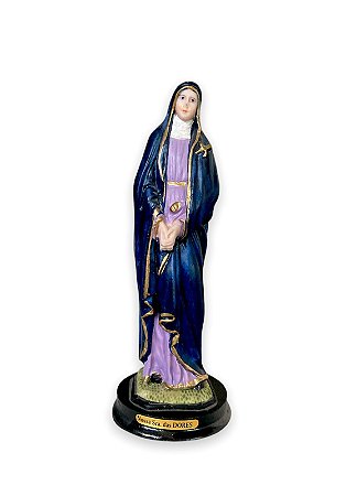 Imagem Nossa Senhora Das Dores Resina Nobre 20cm