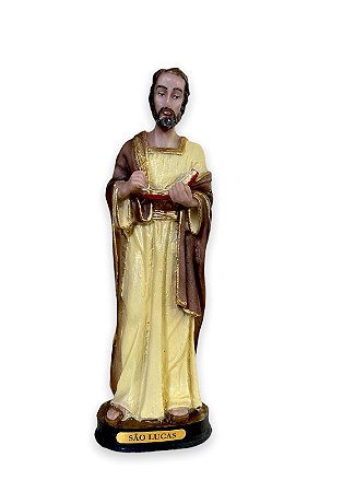 Imagem São Lucas Resina Nobre 20cm