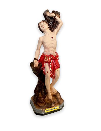 Imagem São Sebastião Gesso Premium 20cm