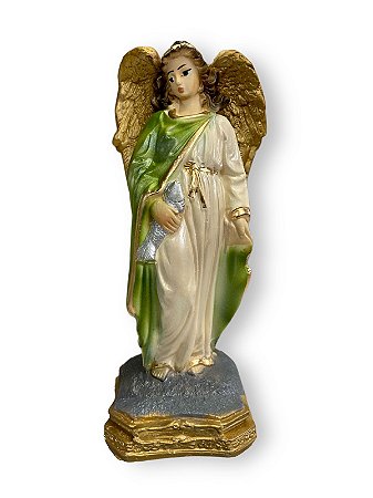 Imagem Anjo Rafael Gesso Premium 20cm