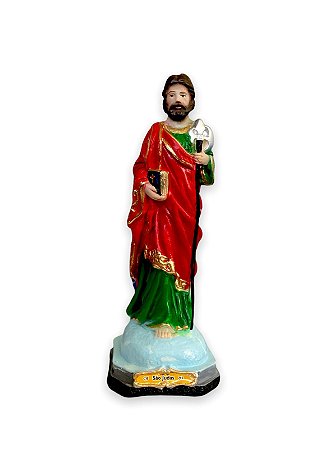 Imagem São Judas Tadeu Gesso Premium 20cm
