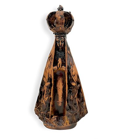 Imagem N Senhora Aparecida Estilizada Gesso Fino 30cm