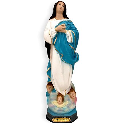 Imagem Nossa Senhora Da Conceição Gesso Premium 30cm