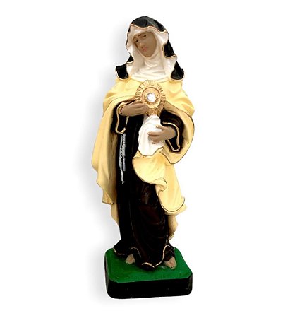 Imagem Santa Clara Gesso Premium 30cm