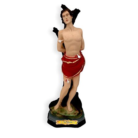 Imagem São Sebastião Gesso Premium 30cm