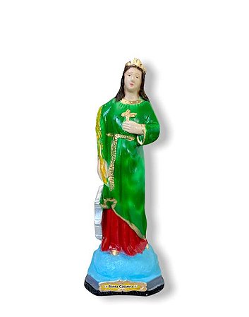 Imagem Santa Catarina Gesso Premium 20cm