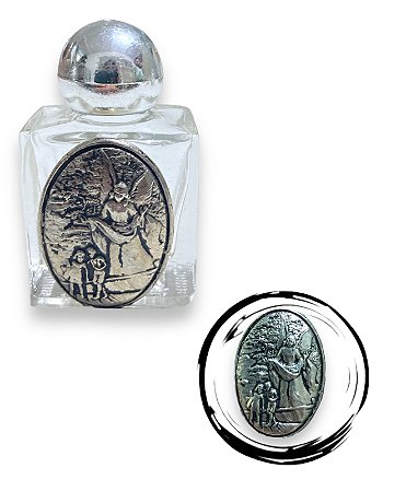 Vidrinho Anjo da Guarda Suporte Porta Agua benta 10ml