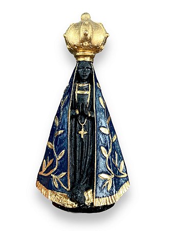 Imagem Nossa Senhora Aparecida Resina Nobre 10cm