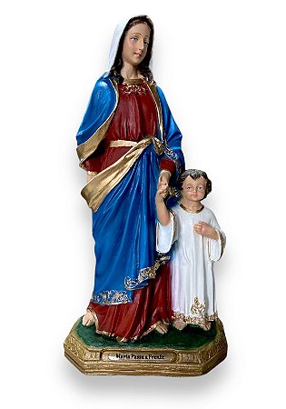 Imagem Maria Passa Na Frente Resina Nobre 30cm