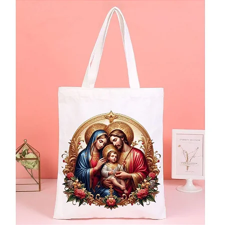 Eco Bag Sacola de Compras Sagrada Família Grande