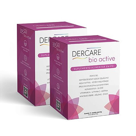 Kit 2 Bio Active - 1 Mês de cuidados com a Beleza e Saúde